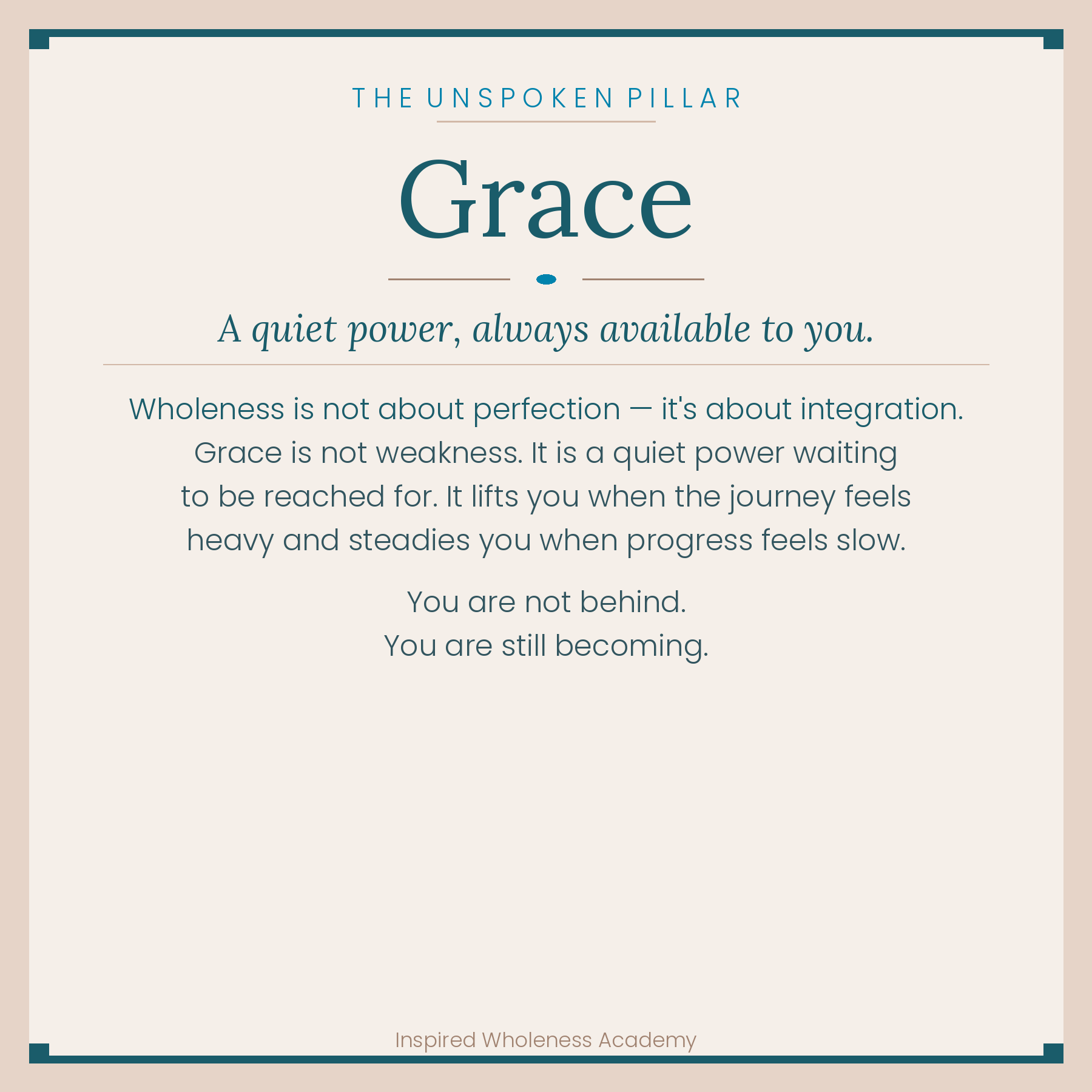 pillar grace unspoken